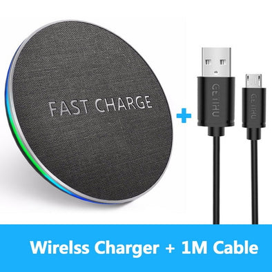 Qi Wireless Charger Fast For iPhone