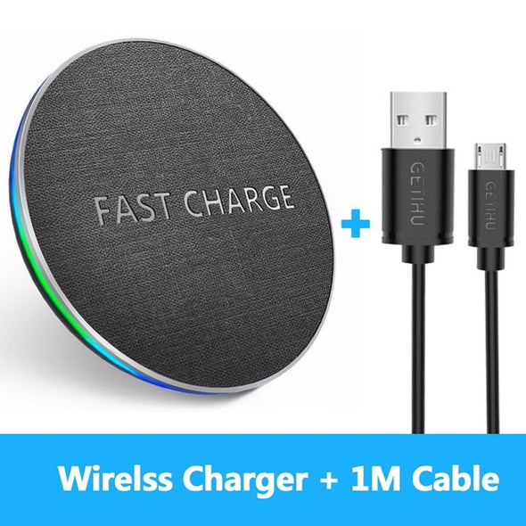 Qi Wireless Charger Fast For iPhone